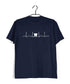 Dentist Medicine Dentist Dentistry in my heartbeat Custom Printed Graphic Design T-Shirt for Men